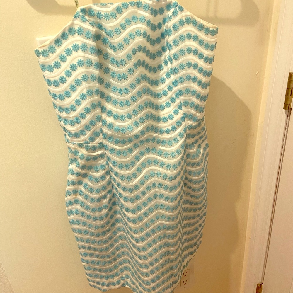 Lilly Pulitzer sz 2 Leavens Strappless Dress